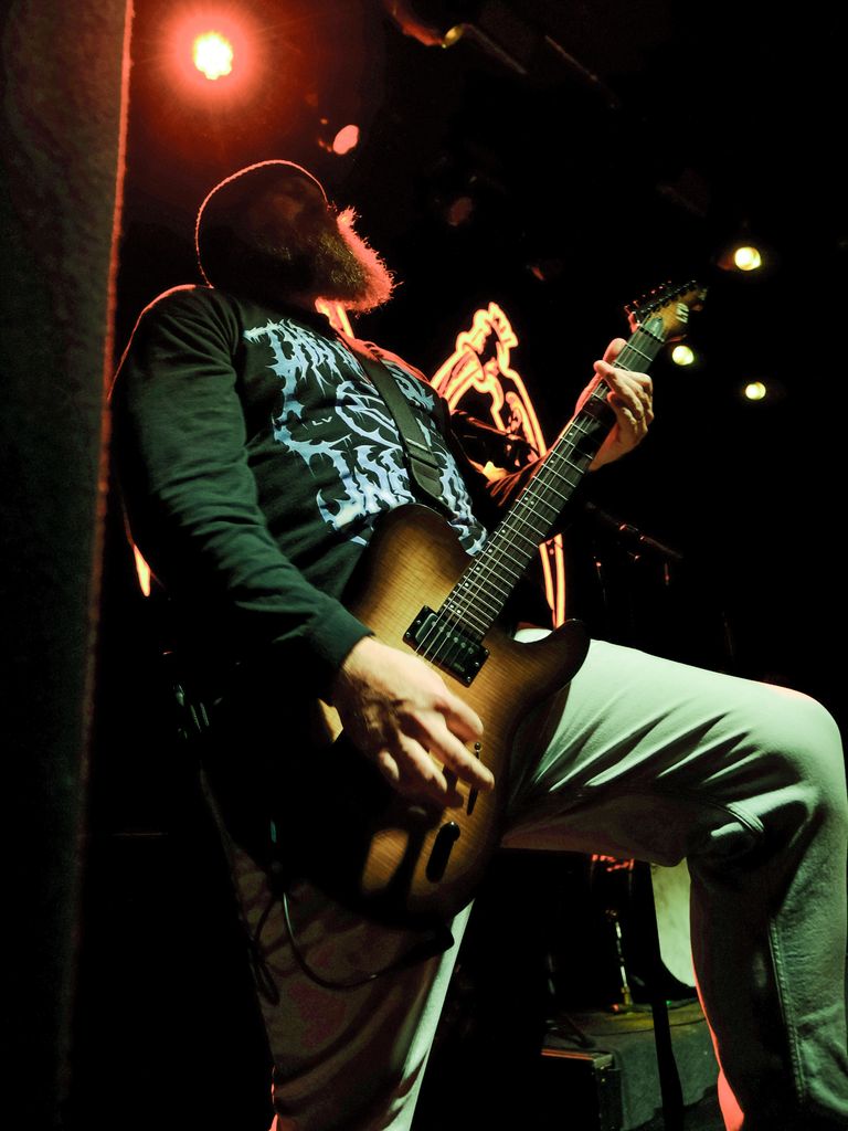 Day of Contempt performing live in Adelaide at Lion Arts Factory 
